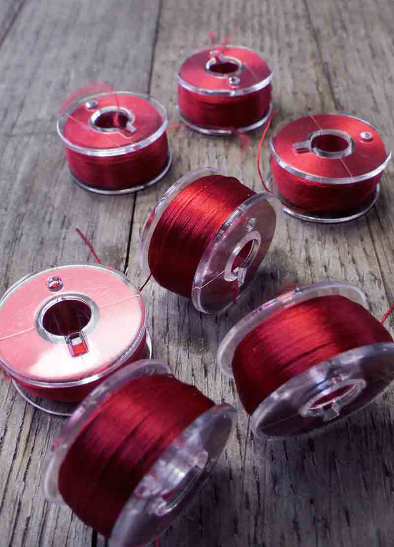 Fine Silk Floss - Red, Pink and Orange