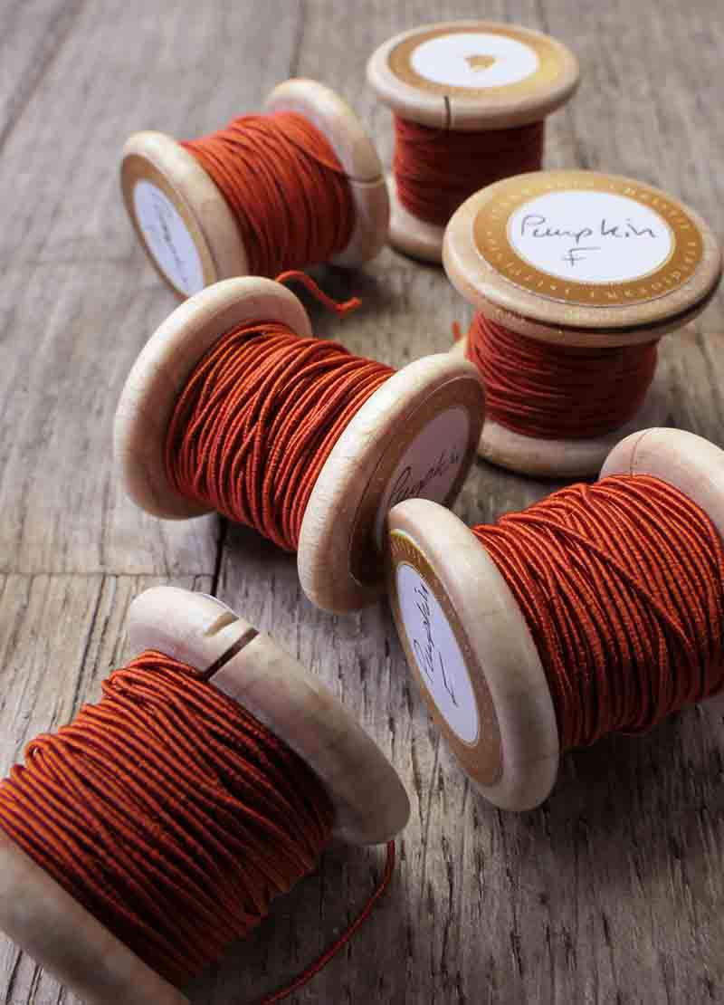 Fine Silk Gimp - Red, Pink and Orange Tones