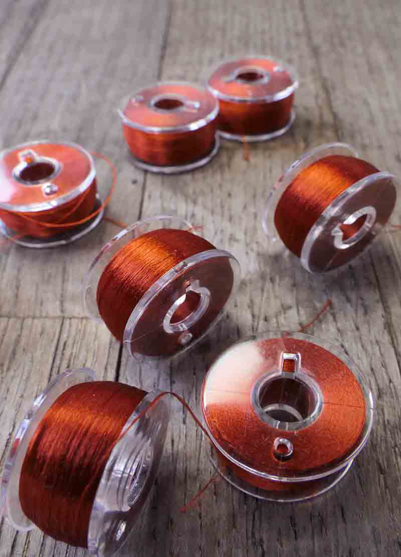 Fine Silk Floss - Red, Pink and Orange