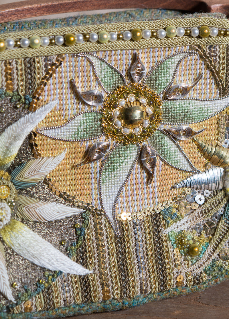 Waitlist for Edelweiss Handbag Embroidery Kit