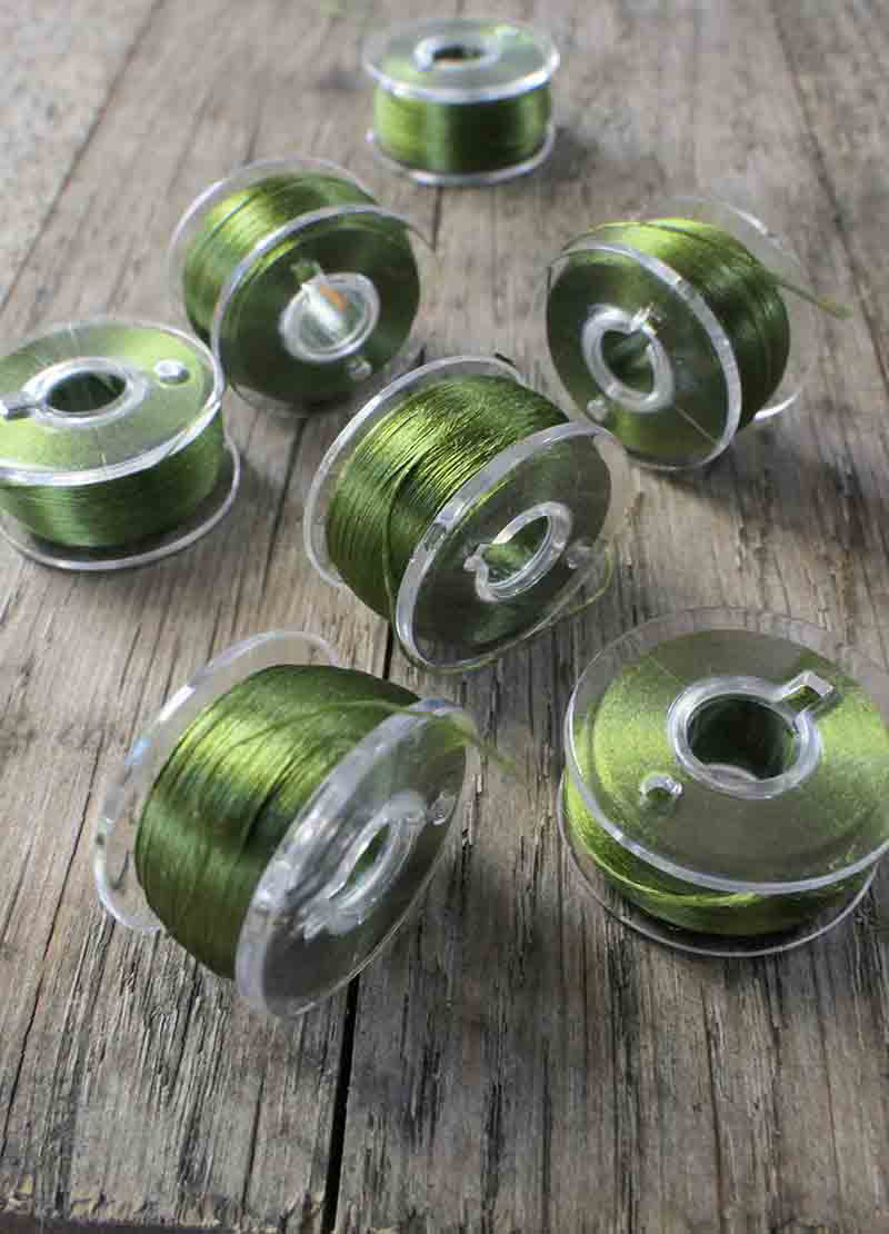 Fine Silk Floss - Green Tones