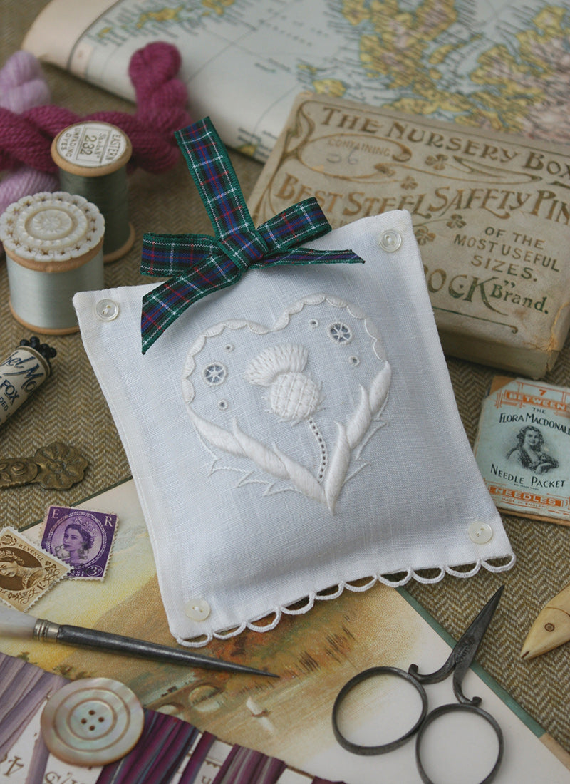 Waitlist for Highland Beauty Scented Sachet Embroidery Kit