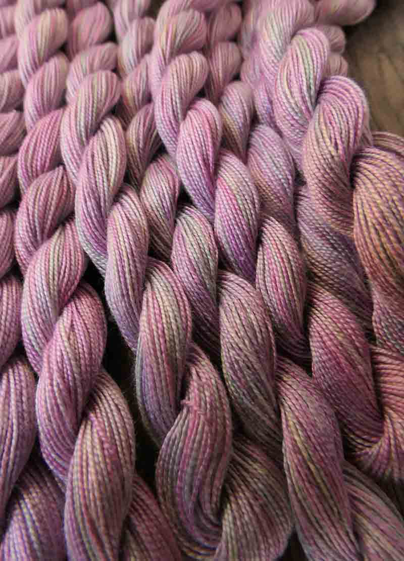 Oliver Twist Hand-Dyed Cotton Threads - Pinks