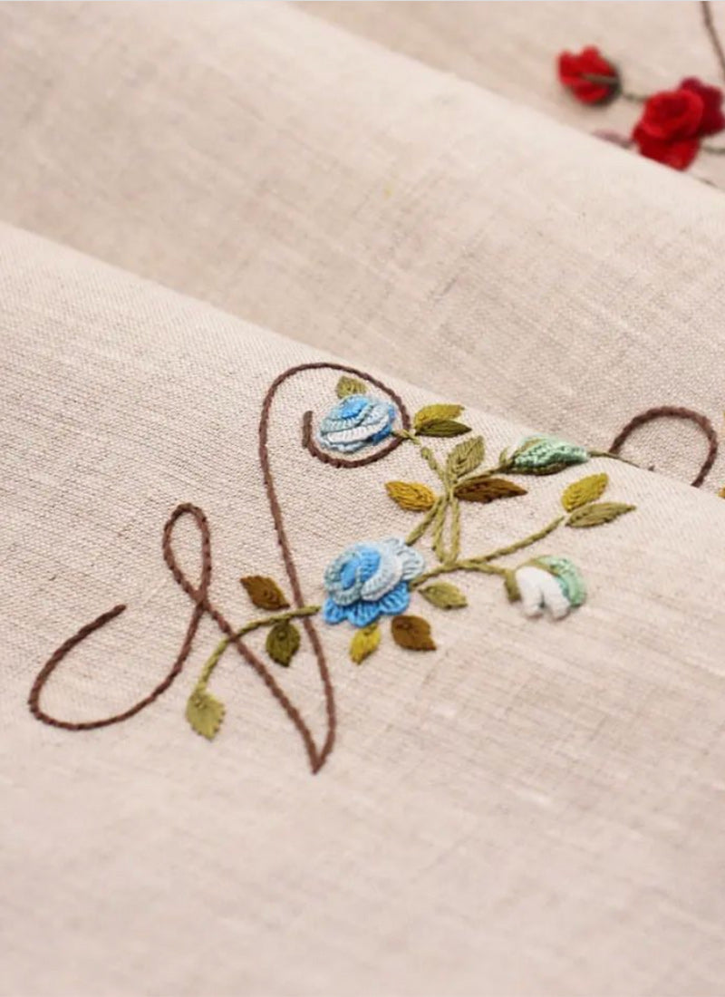 Rose to Rose - Embroidering Patrizia Silingardi's Watercolours