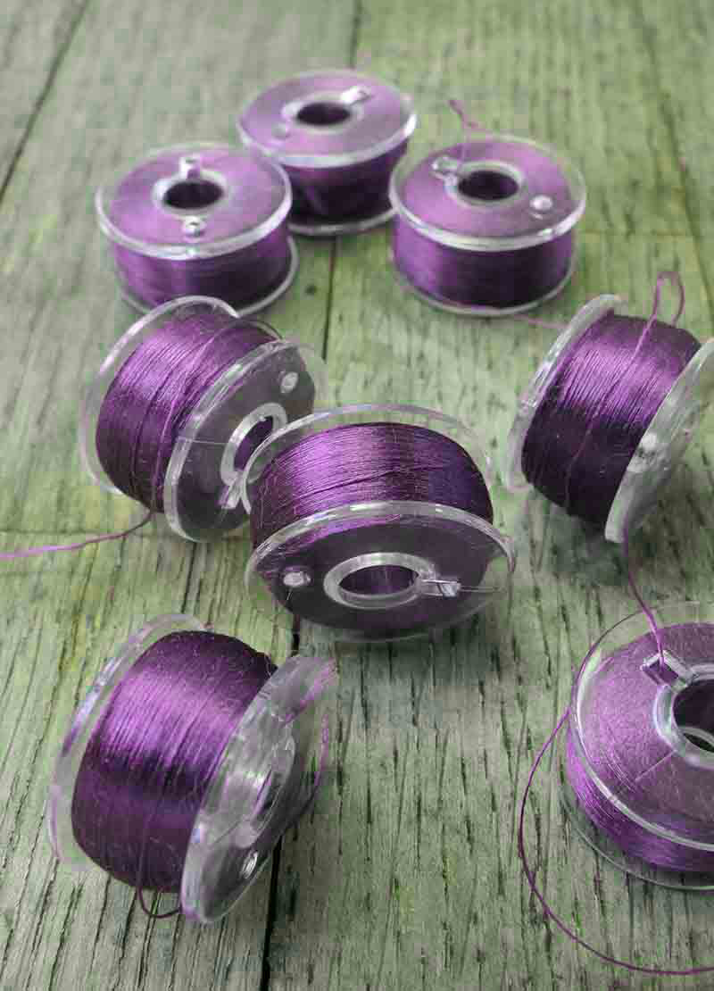 Fine Silk Floss - Purple Tones