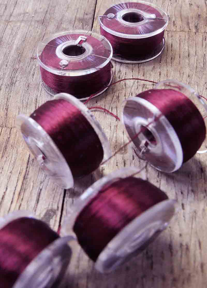 Fine Silk Floss - Red, Pink and Orange