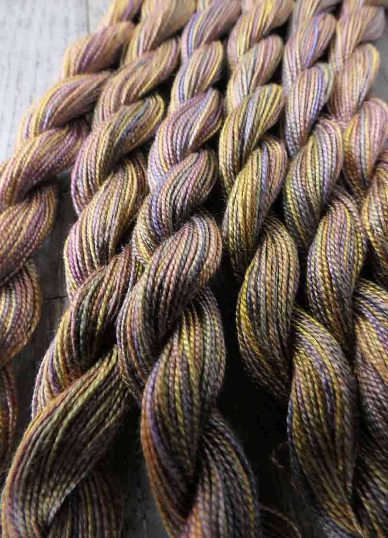 Oliver Twist Hand-Dyed Cotton Threads - Earthy Shades