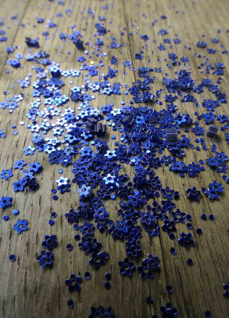 Tiny Sparkling Sequins - Blues & Greens
