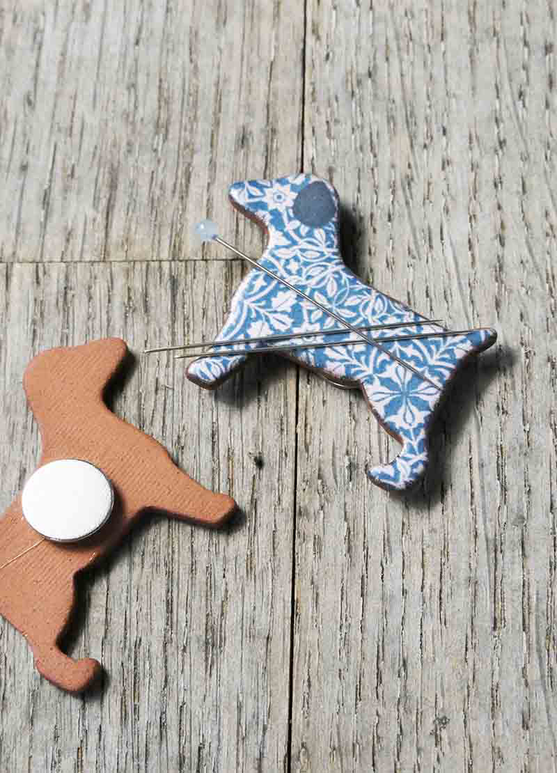 Ceramic Animal Needle Minders