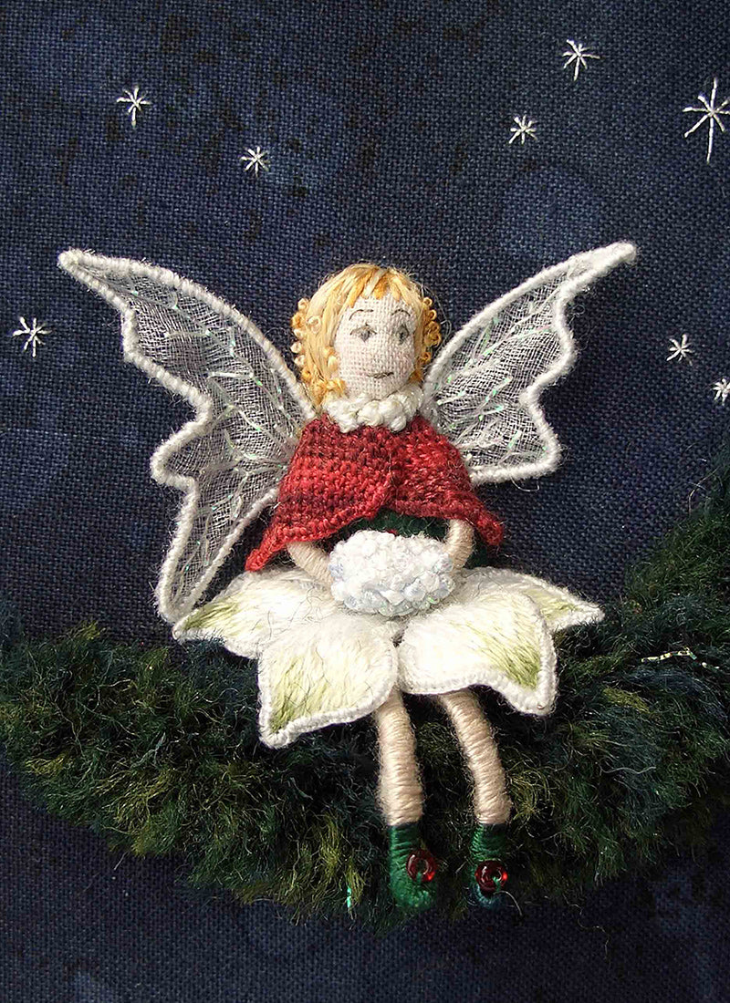 Waitlist for Christmas Fairy Embroidery Kit