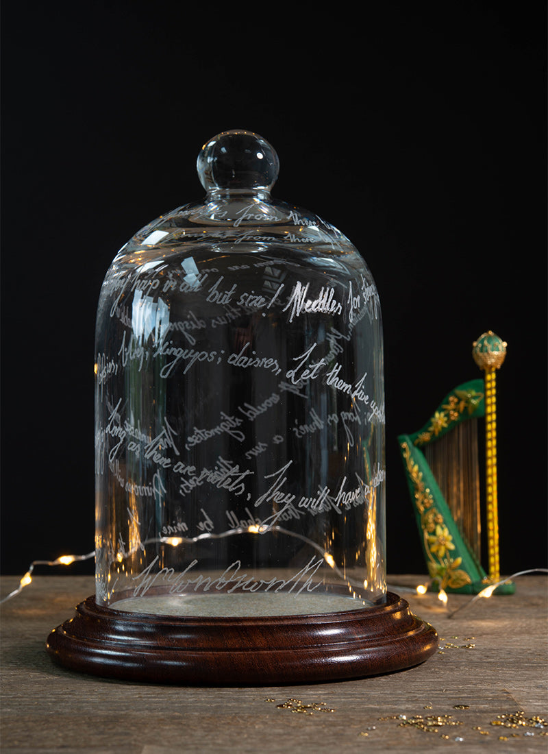 Engraved Dome for Wordsworth Harp