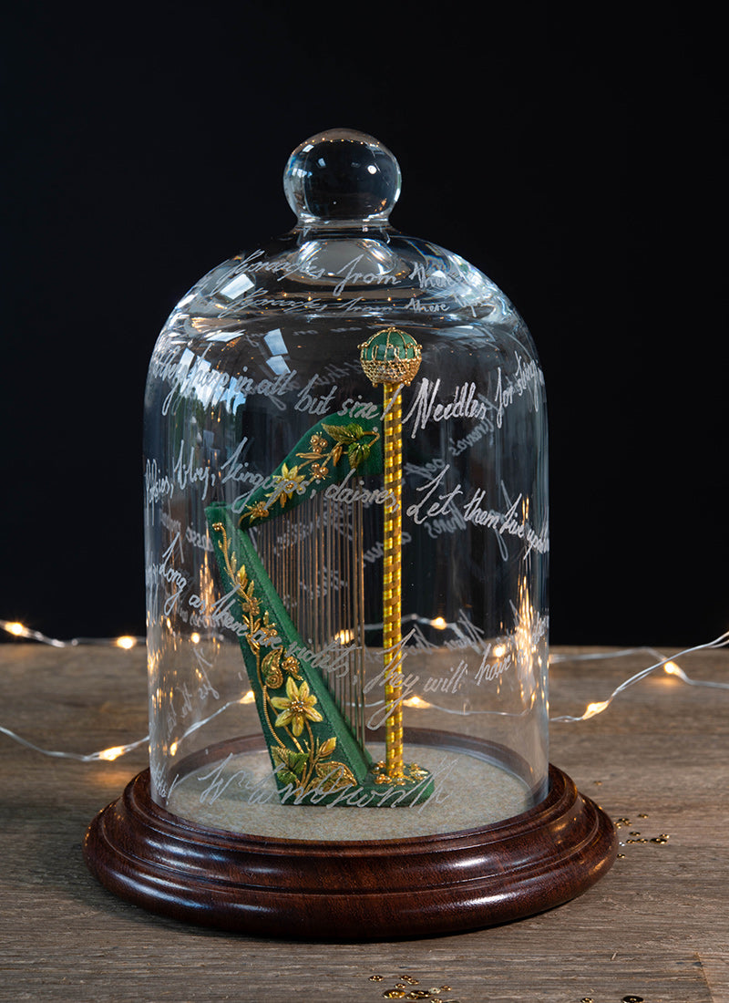 Engraved Dome for Wordsworth Harp