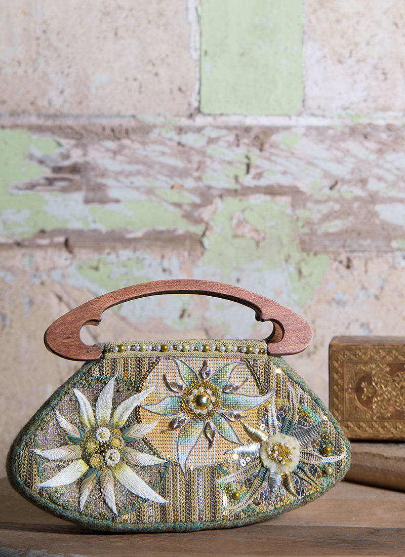 Edelweiss Handbag Embroidery Kit
