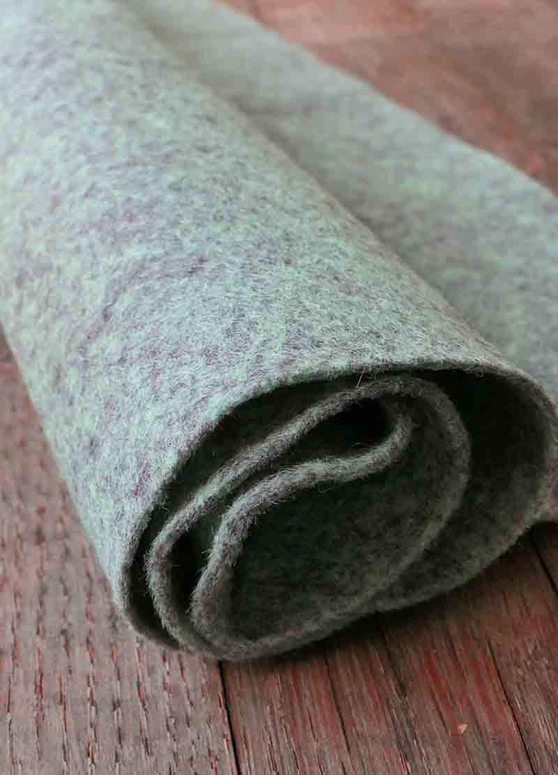 Mottled Wool Felt