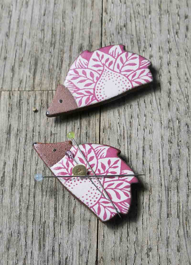 Ceramic Animal Needle Minders