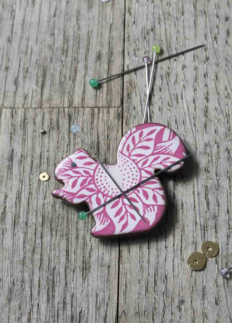 Ceramic Animal Needle Minders