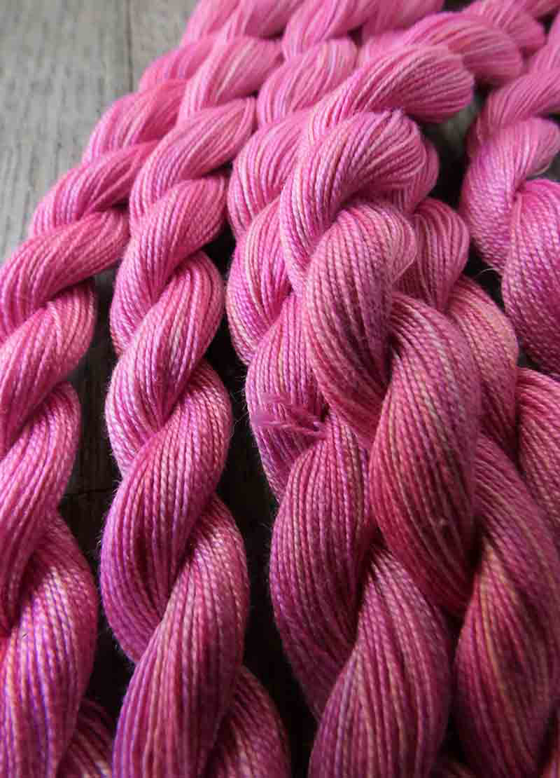 Oliver Twist Hand-Dyed Cotton Threads - Pinks