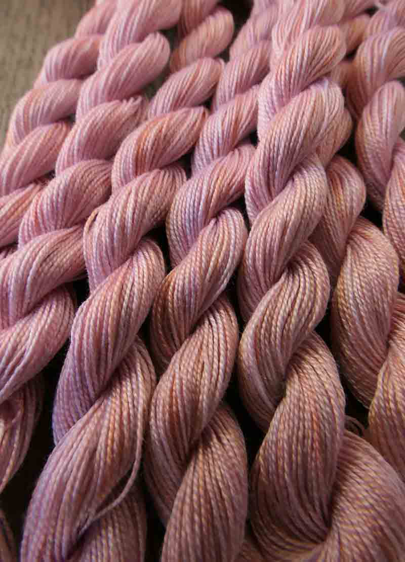 Oliver Twist Hand-Dyed Cotton Threads - Pinks