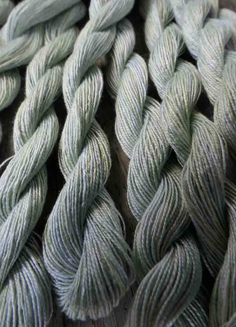 Oliver Twist Hand-Dyed Cotton Threads - Aqua Greens