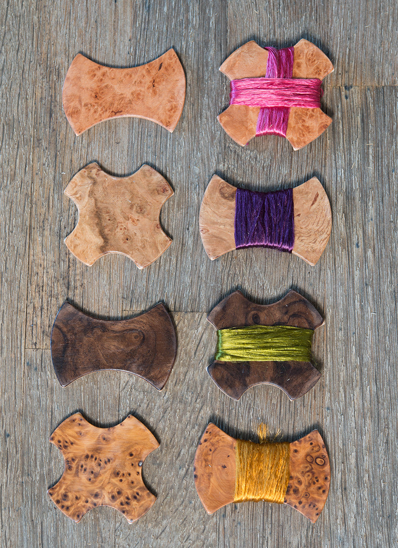 Wooden Thread Winders