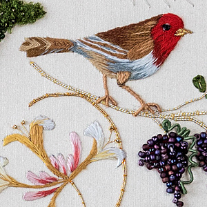 Portfolio-Square-Crop-Raised-Embroidery-Panel-hand-embroidery-silk-duchess-satin