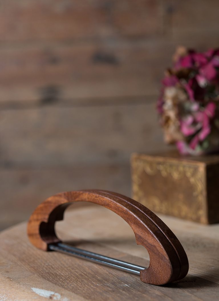 Wooden Bag Handles Jenny AdinChristie Specialist Embroiderer