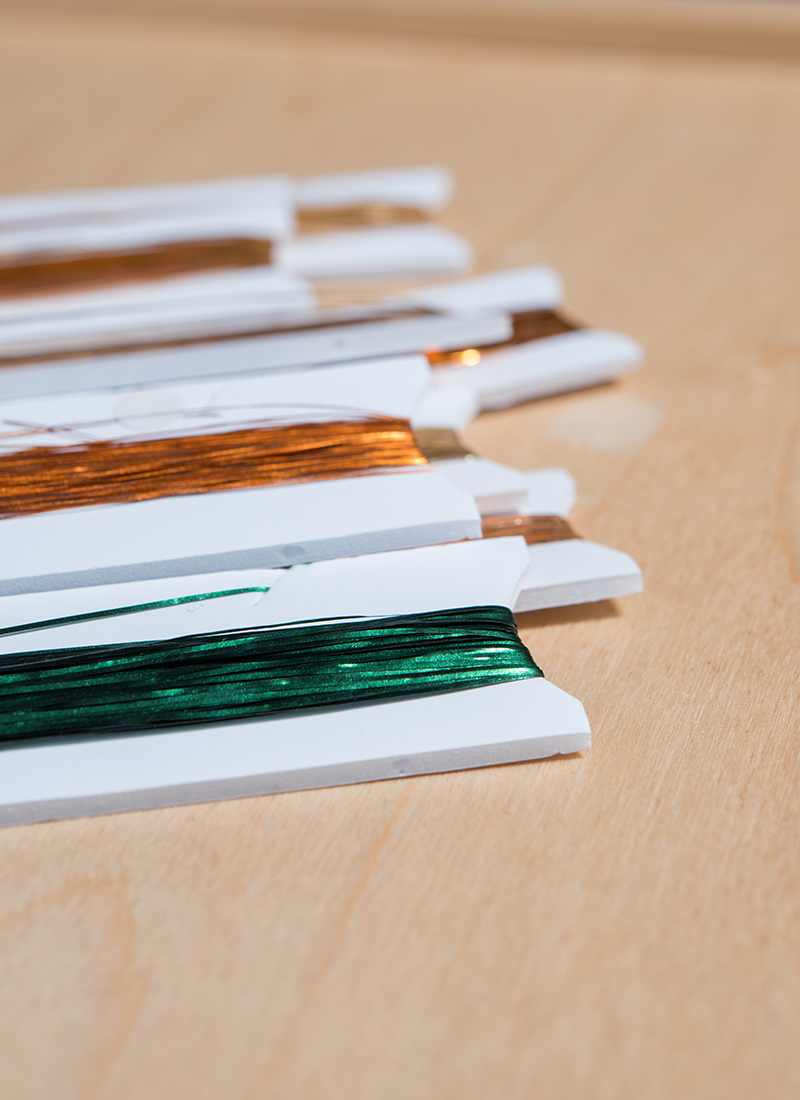 Metallic Stitching Tapes Jenny AdinChristie Specialist Embroiderer