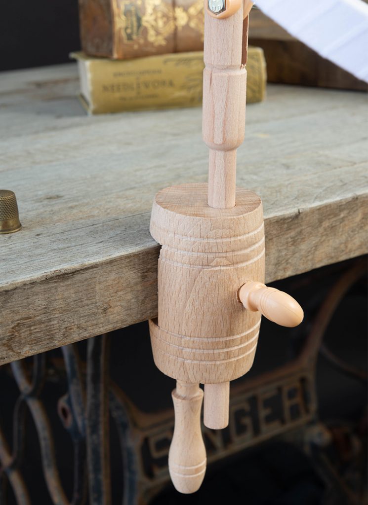 Wooden Table Clamp Jenny AdinChristie Specialist Embroiderer