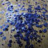 3mm METALLIC BLUE FLOWER