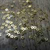3mm METALLIC GOLD FLOWER